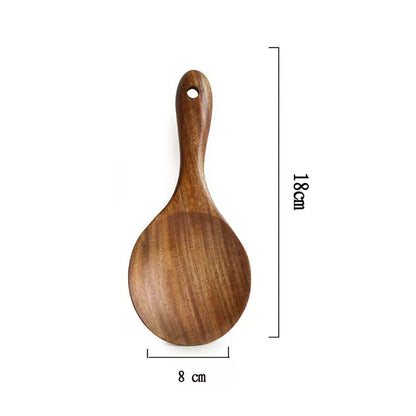 Teak Wooden Utensil Set